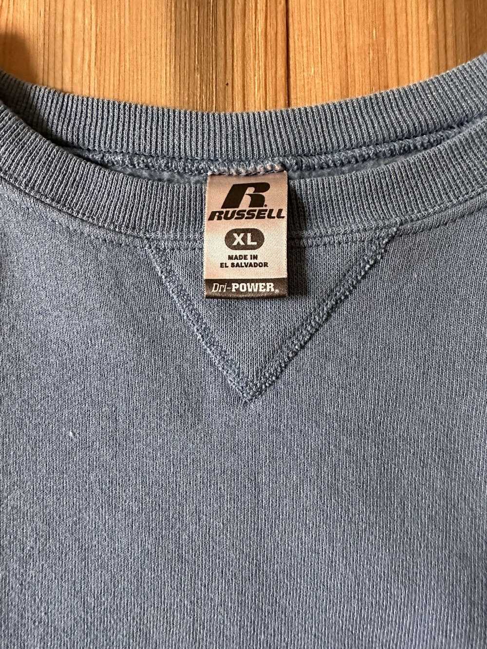 Russell Athletic 2000s Baby Blue Russell Crewneck - image 3