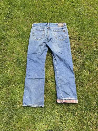 Dickies Vintage Dickies Flannel Lined Jeans