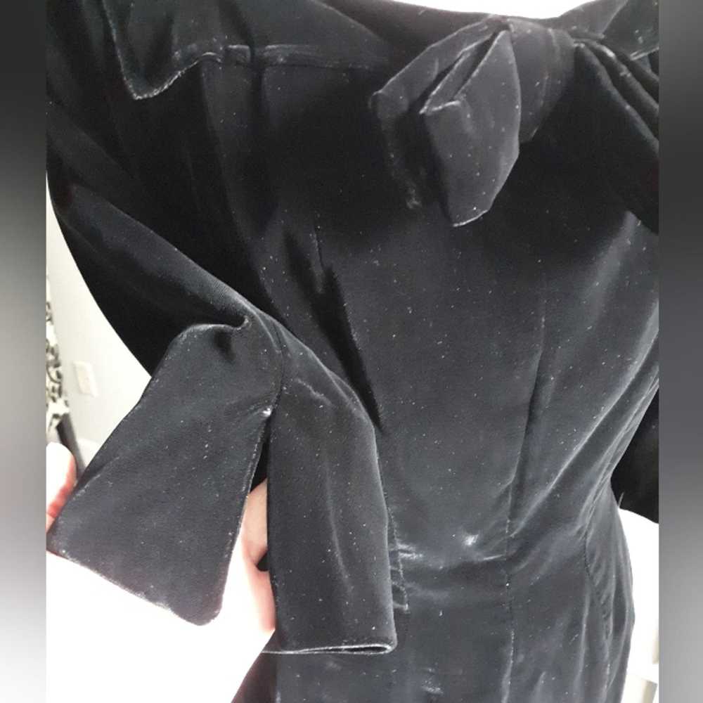 Vintage VTG 1950s Suzy Perette Velvet Midi Dress - image 2