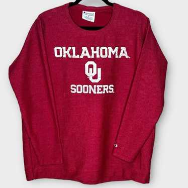 Champion CHAMPION heavyweight Oklahoma Sooners red