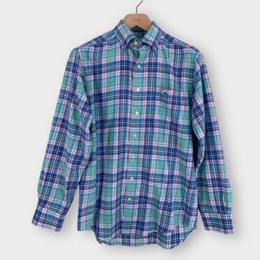 Vineyard Vines Vineyard Vines Blue Plaid Performa… - image 1