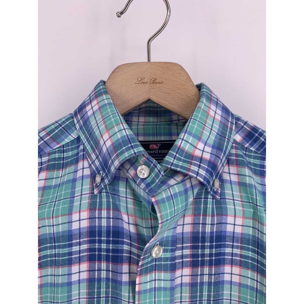 Vineyard Vines Vineyard Vines Blue Plaid Performa… - image 4