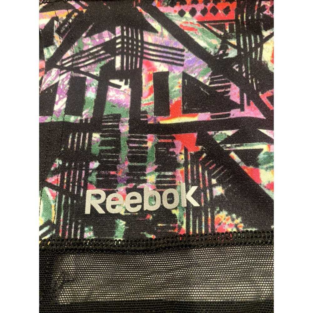 Reebok Reebok Y2K Style Novelty Capri Legging Pan… - image 8