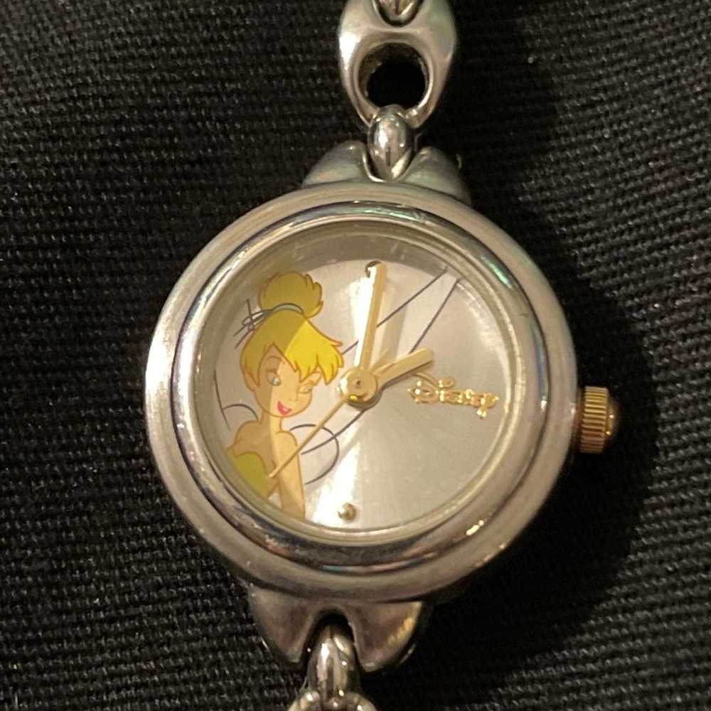 Vintage Walt Disney Peter Pan TinkerBell Watch - image 1