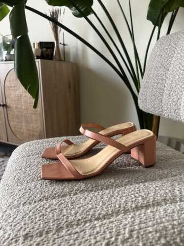 By Far Block Heel Sandal - 38 - Gem