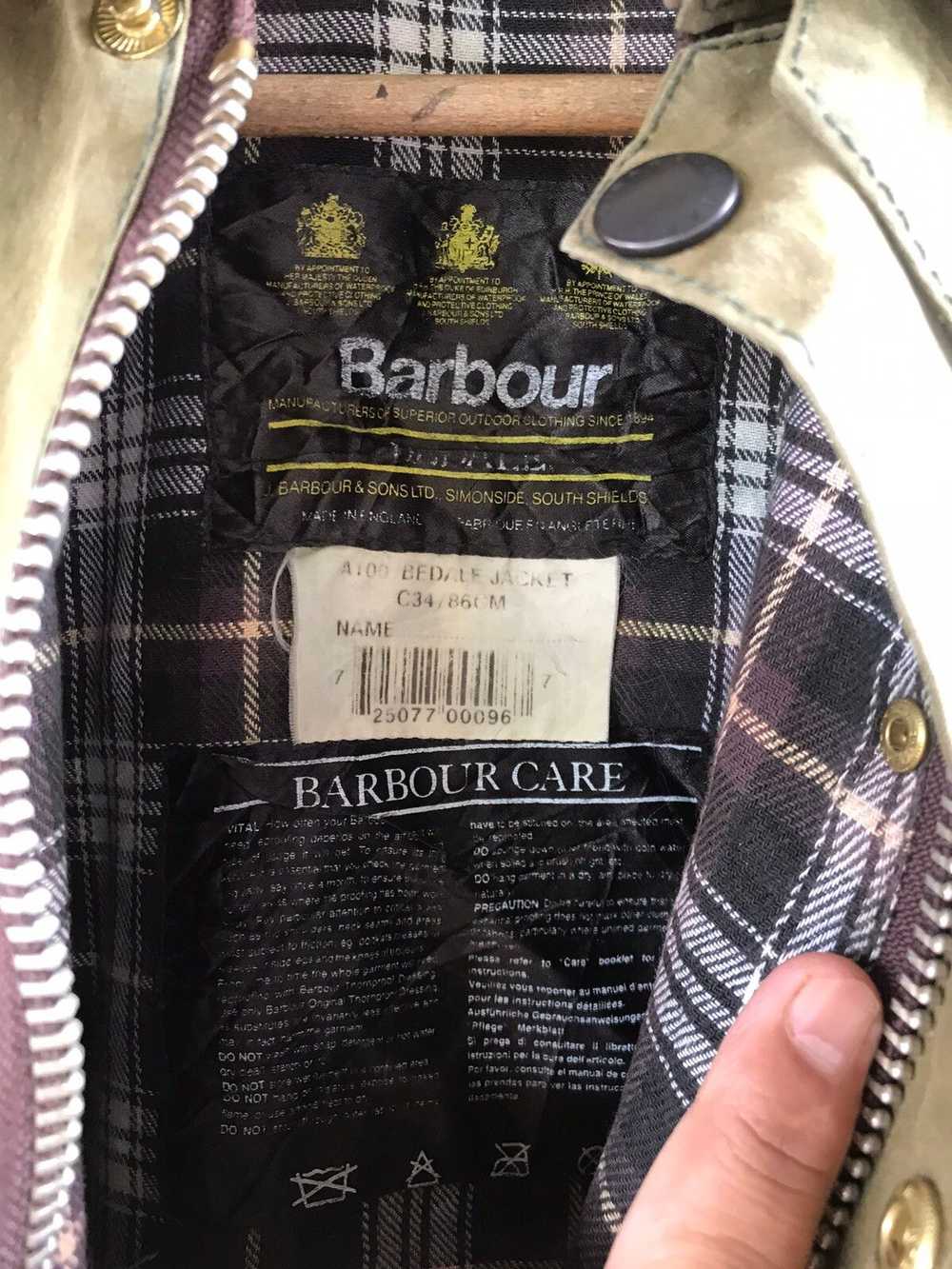 Barbour × Rare × Vintage RARE VINTAGE BARBOUR BED… - image 10