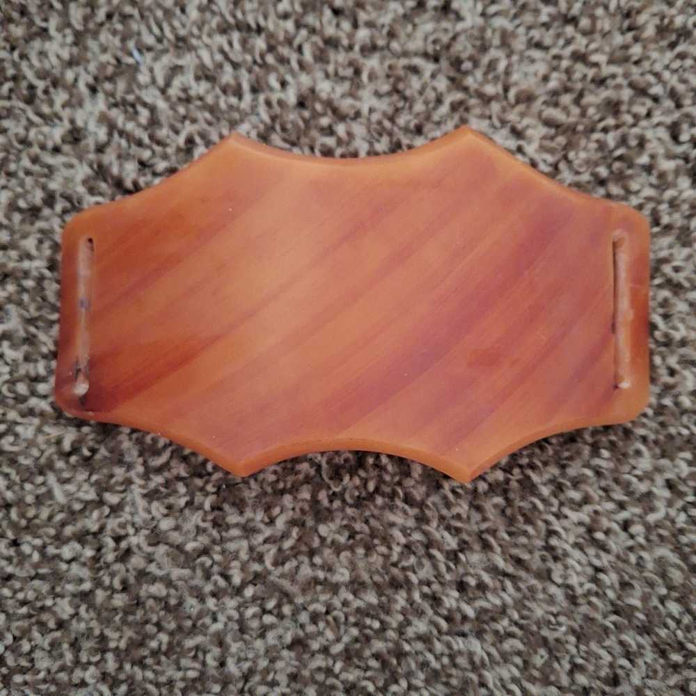 1930s Bakelite belt buckle - image 1