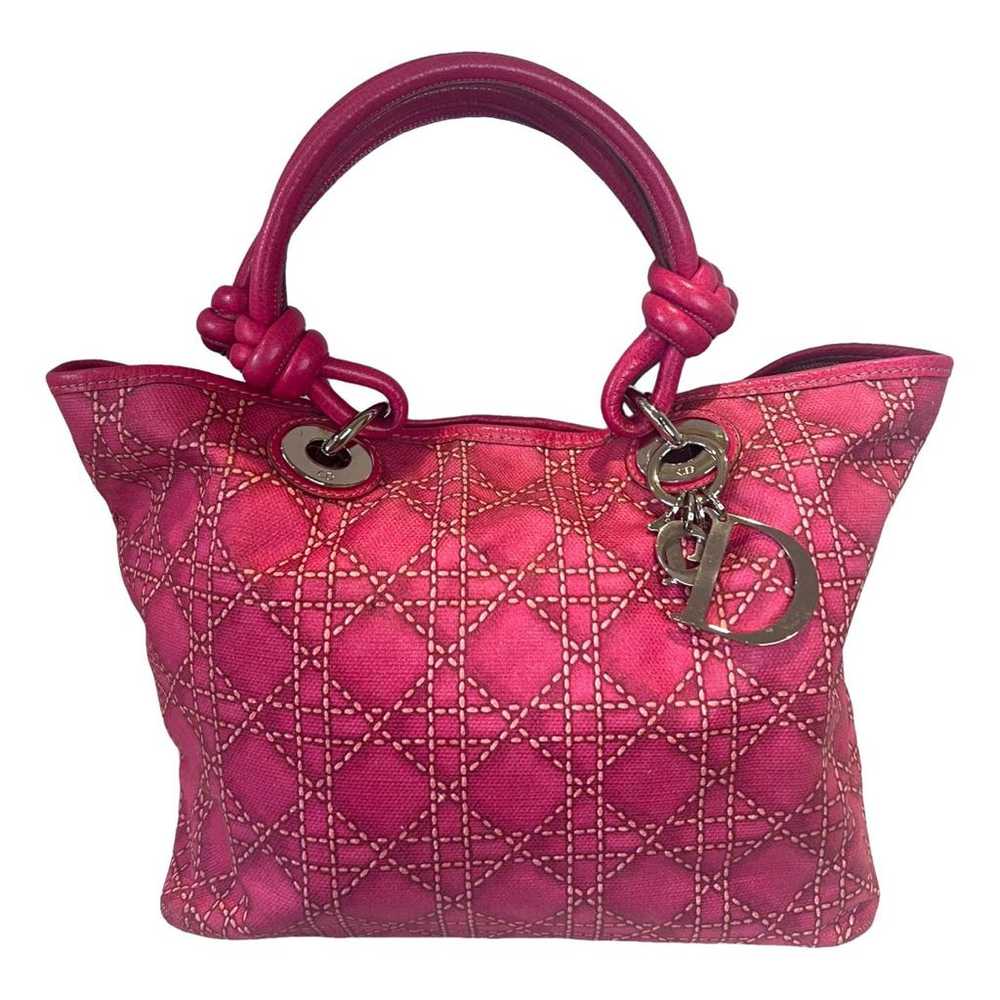 Dior Lady Dior cloth handbag - image 1