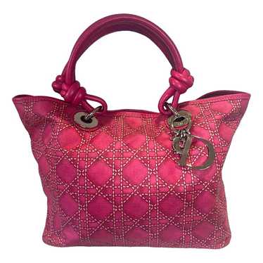 Dior Lady Dior cloth handbag - image 1