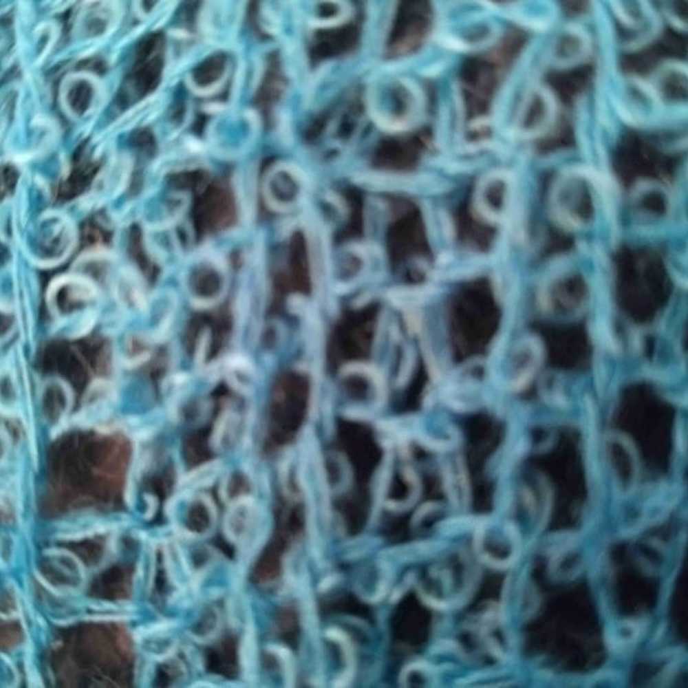 Specialty House Womens Turquoise Intricate Knit S… - image 4