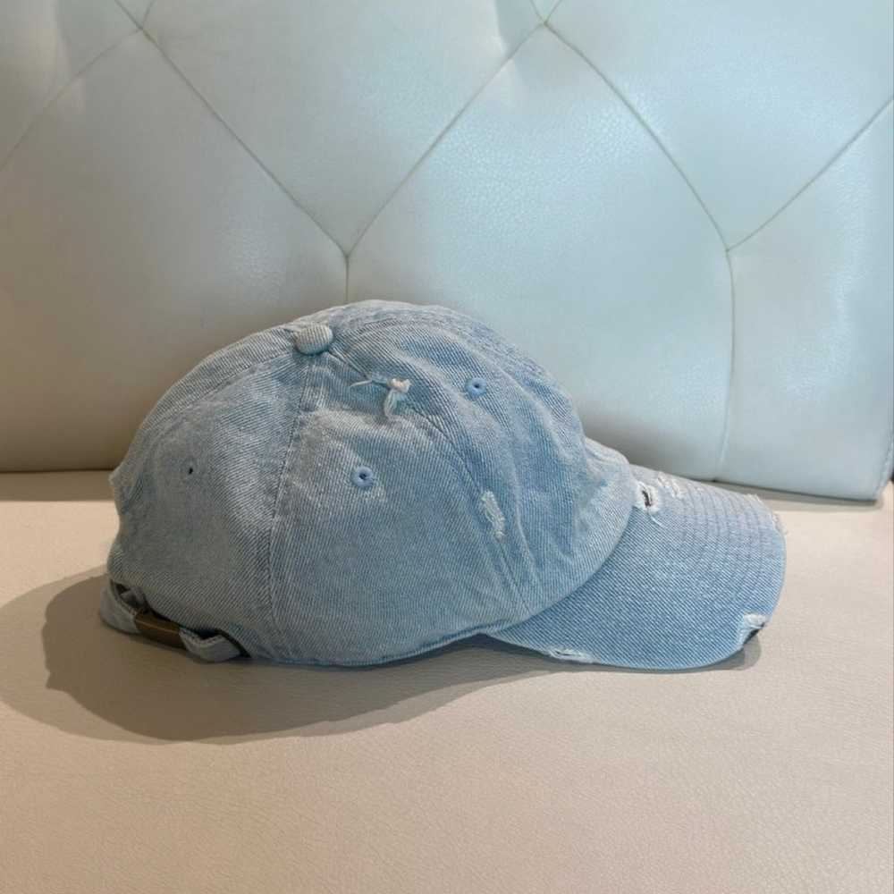 Distressed Denim Hat - image 3