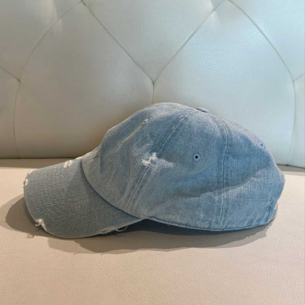 Distressed Denim Hat - image 4