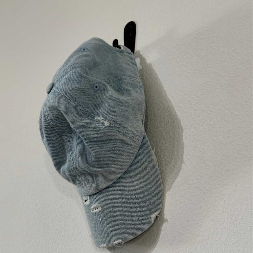 Distressed Denim Hat - image 8