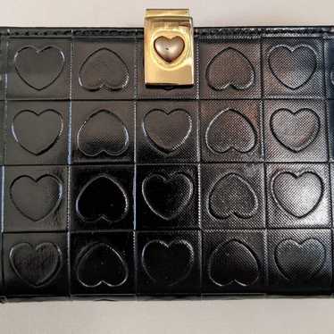 LOVCAT PARIS Black Leather womens wallets