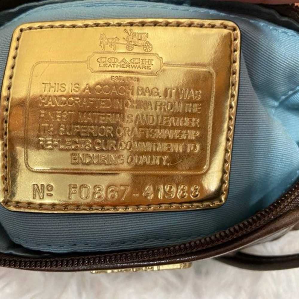 Coach Vintage purse Brown - image 3