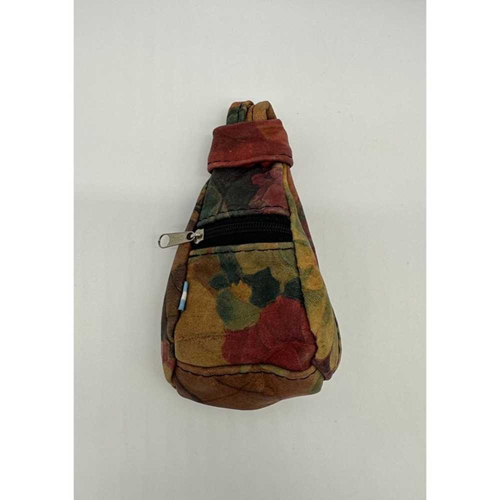 Vintage Mini Backpack Wristlet Coin Purse Wallet … - image 2