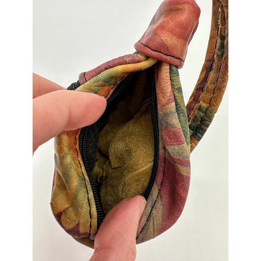 Vintage Mini Backpack Wristlet Coin Purse Wallet … - image 8