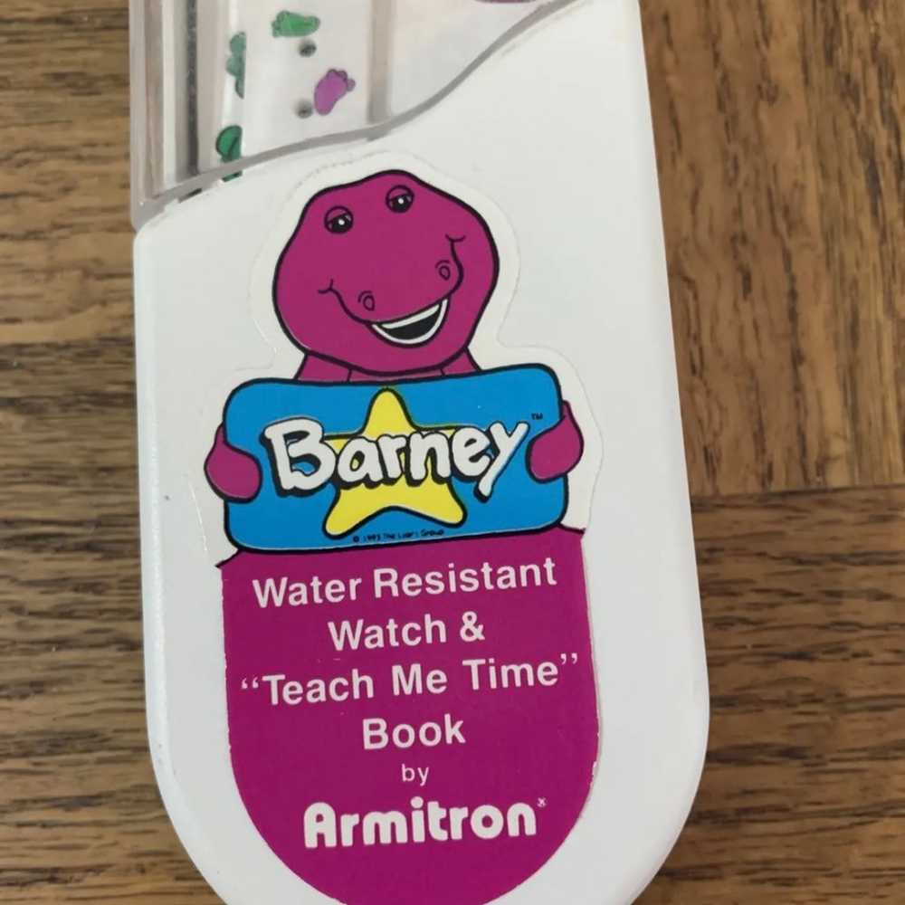 Vintage 1993 Barney watch - image 2