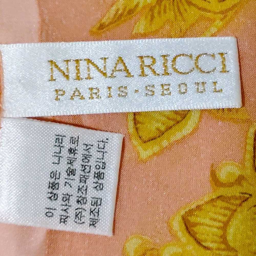 Nina Ricci Silk Scarf - image 3