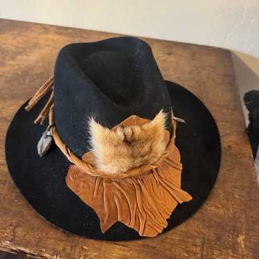 S. Hyde Cowboy Hat 1990 Signature Collection Blac… - image 1