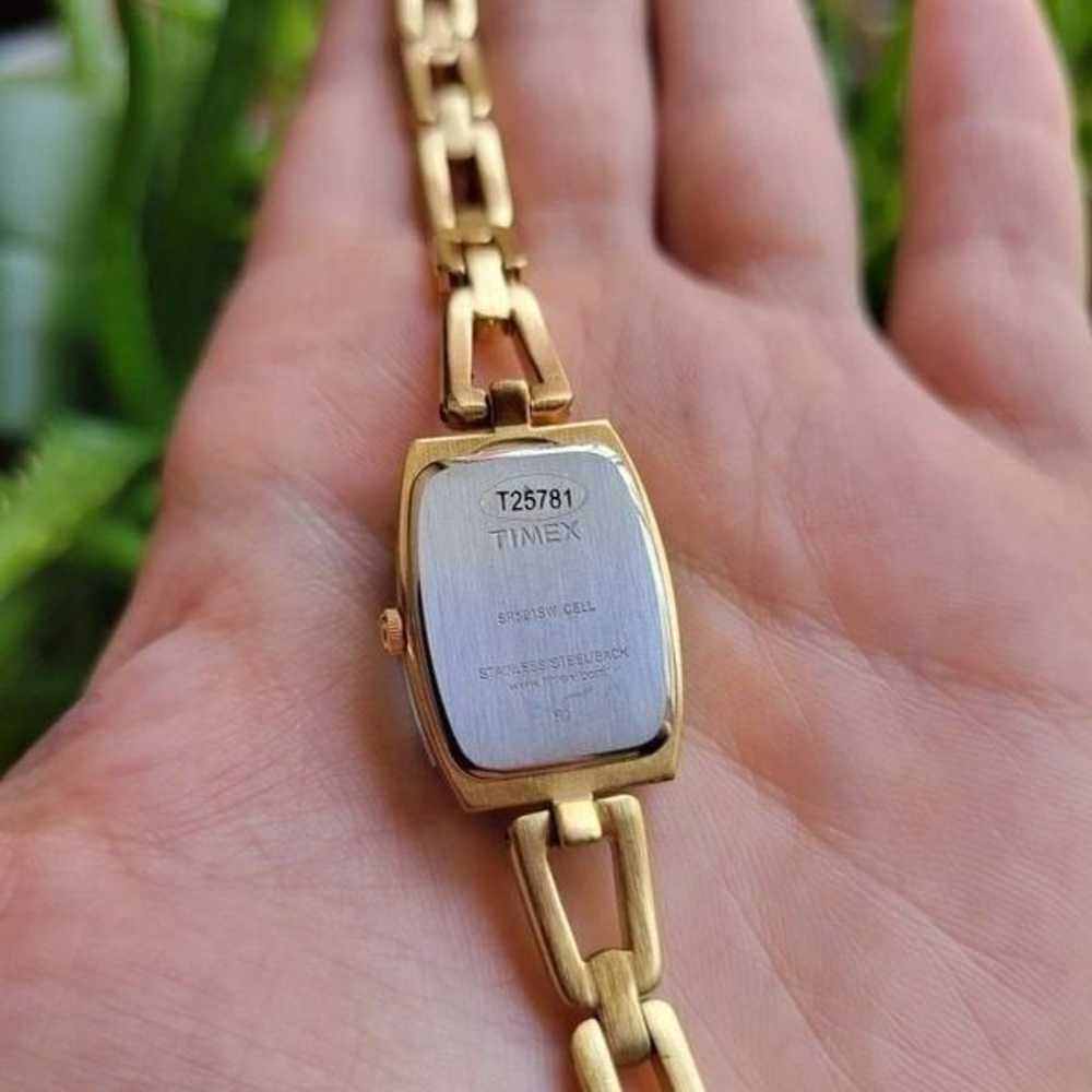 Like New Gold Timex Modern Vintage Style Timex Wa… - image 11