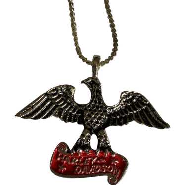 “Harley Davidson” Vintage Necklace - image 1