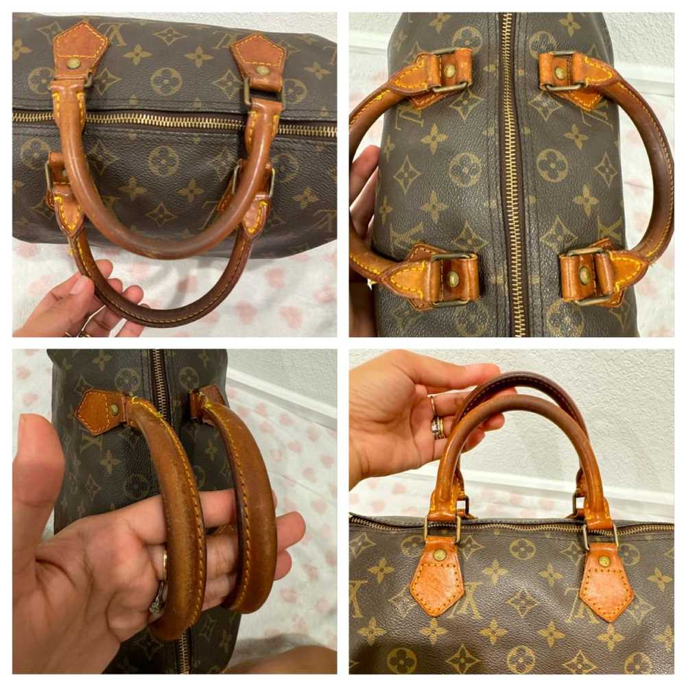 Louis Vuitton Speedy leather handbag - image 5