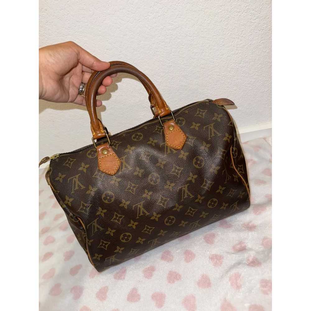 Louis Vuitton Speedy leather handbag - image 8