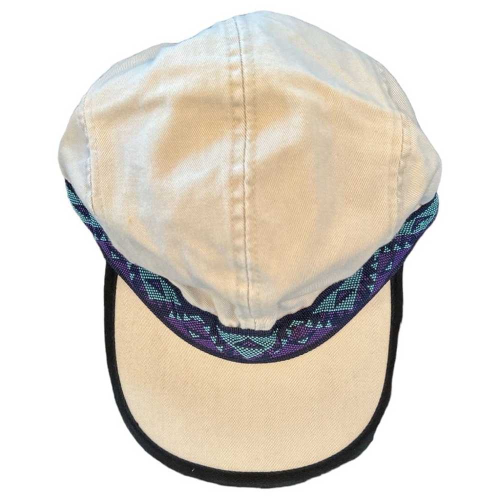 Vintage Fahrenheit Strapcap Cotton Hat Beige/Cream - image 2