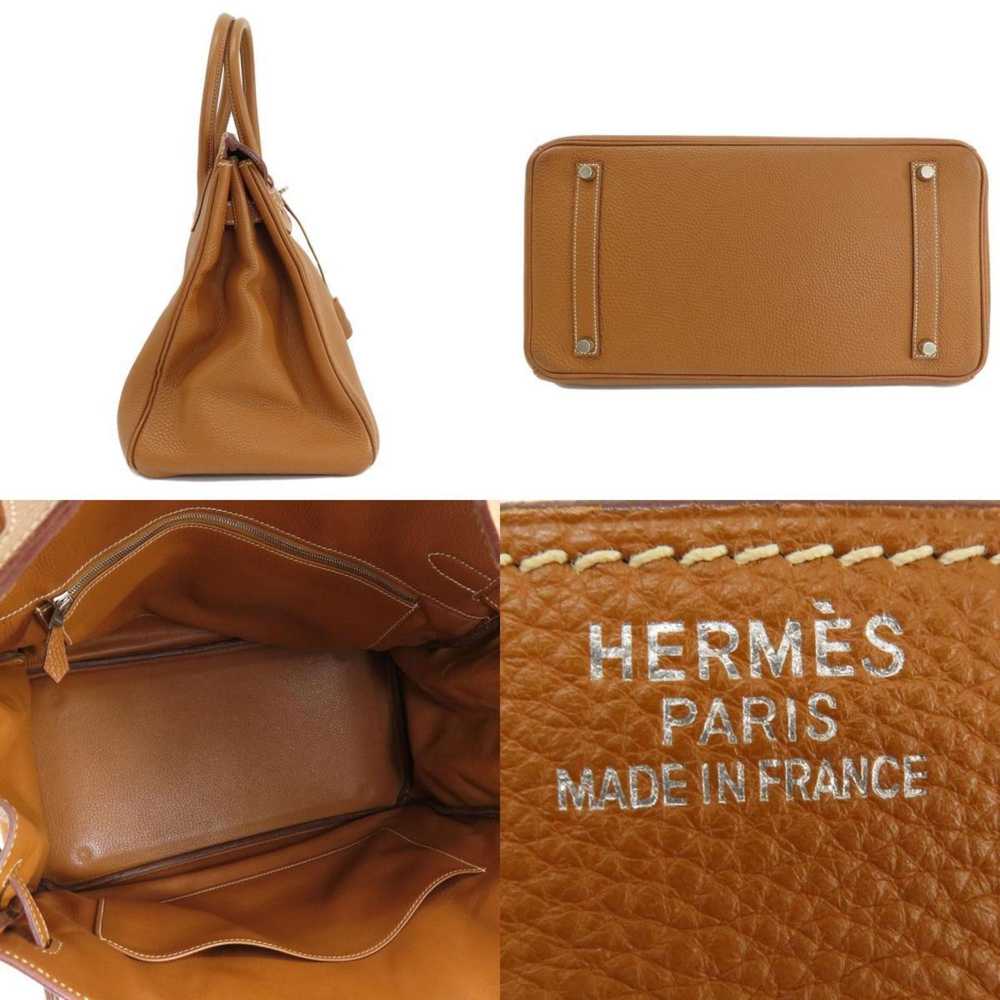 Hermes Hermes Birkin 35 Gold Handbag Togo Women's - image 3