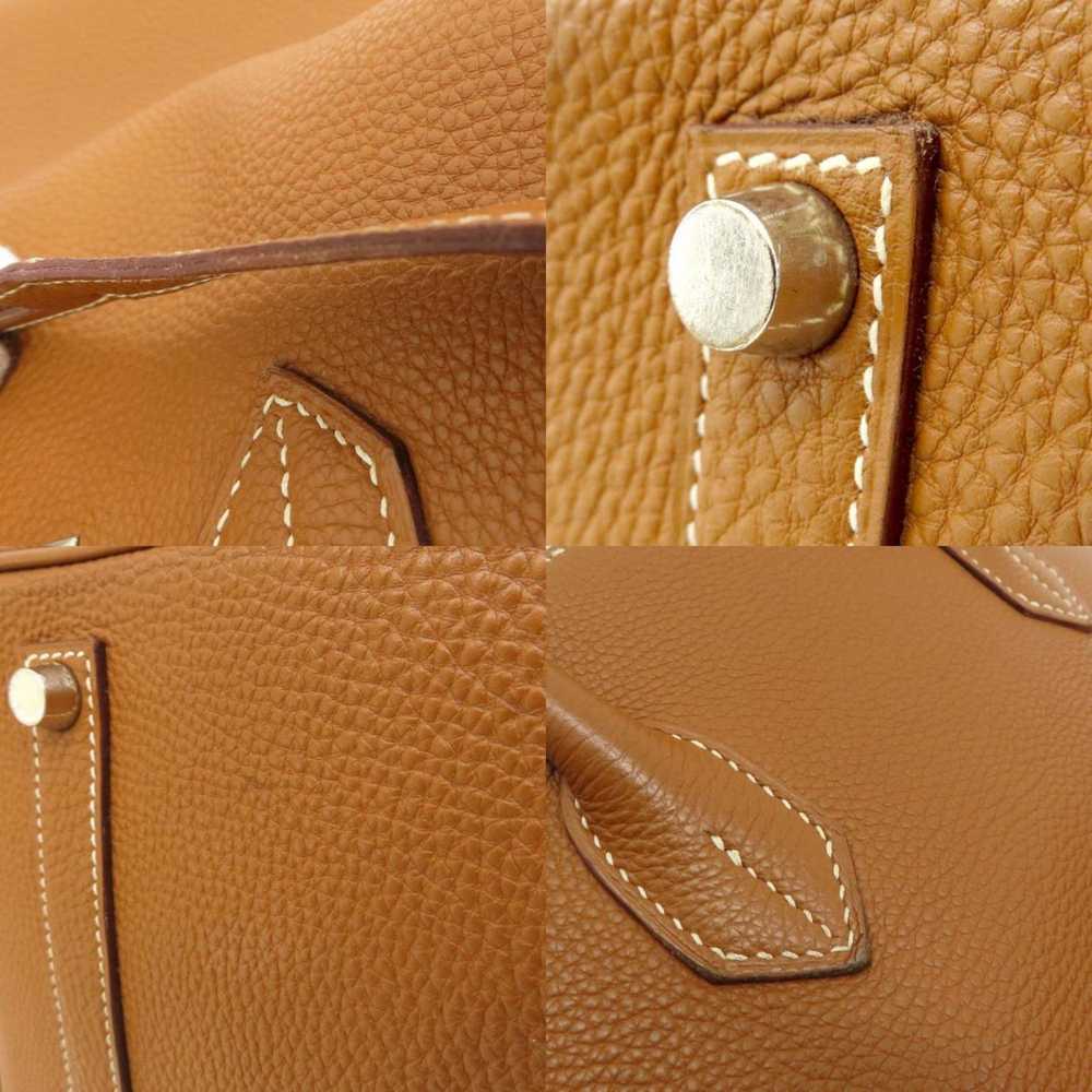 Hermes Hermes Birkin 35 Gold Handbag Togo Women's - image 8