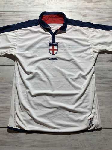 Soccer Jersey × Umbro England 2003/2005 football … - image 1