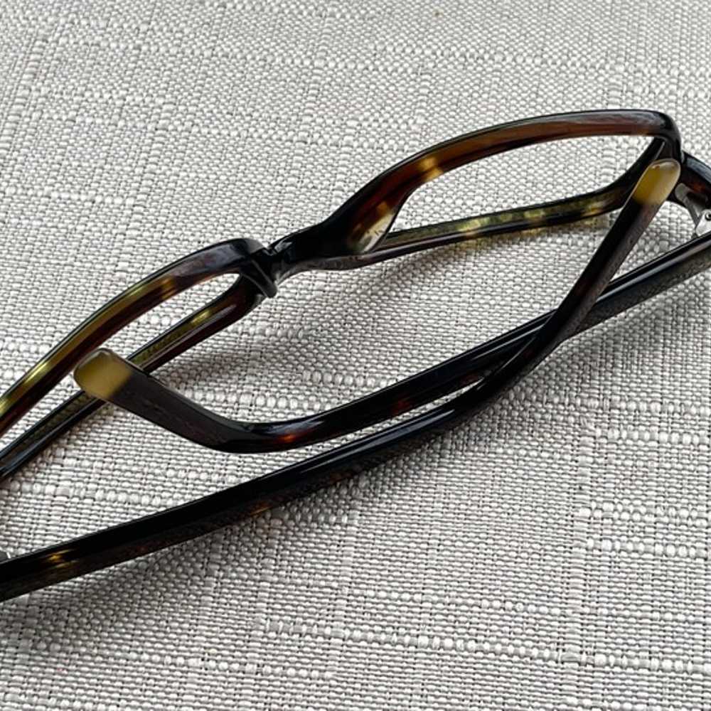 Vintage DKNY Women Eyeglasses Frame Brown Tortois… - image 6