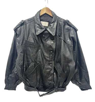 Italian Designers × Leather Jacket × Vintage Vent… - image 1