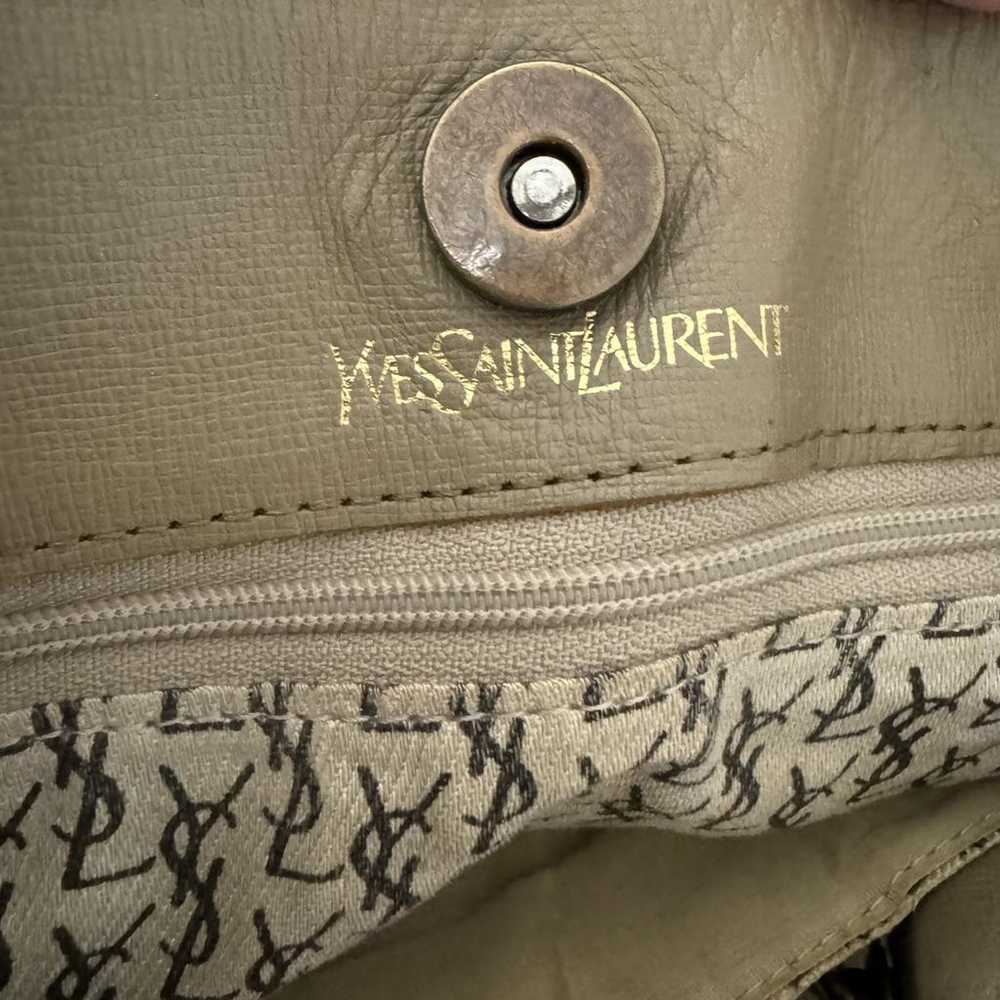 Yves Saint Laurent Leather tote - image 8