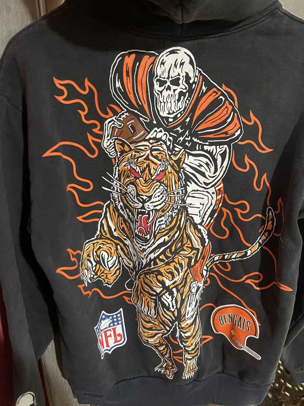 Warren Lotas Warren Lotas x Nfl Bengals Hoodie Si… - image 7