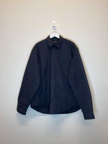 Balenciaga SS21 Padded Nylon Shirt Jacket