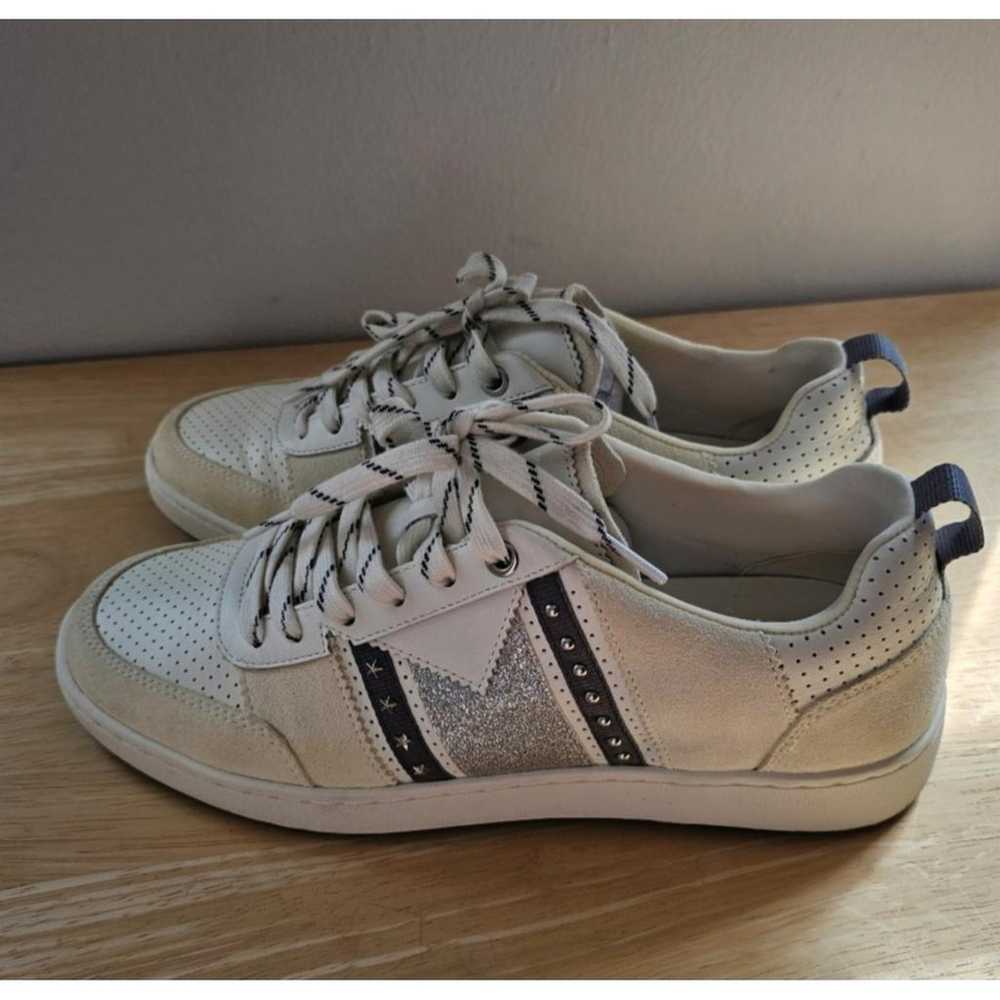 Maje Leather trainers - image 5