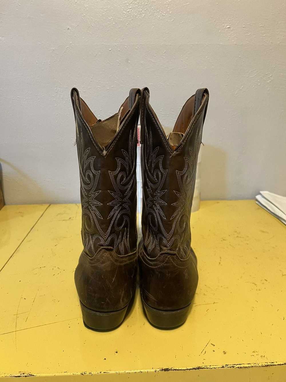 Rockability × Vintage Laredo Cowboy Boots Sz 10.5… - image 2