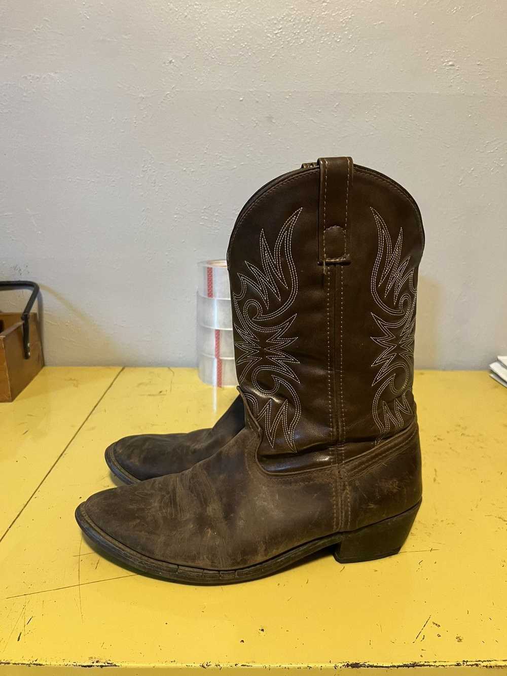 Rockability × Vintage Laredo Cowboy Boots Sz 10.5… - image 4