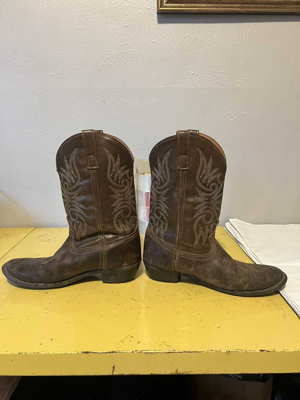 Rockability × Vintage Laredo Cowboy Boots Sz 10.5… - image 6