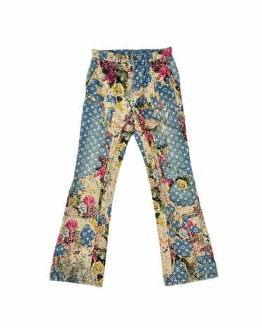 Boro denim pants - Gem