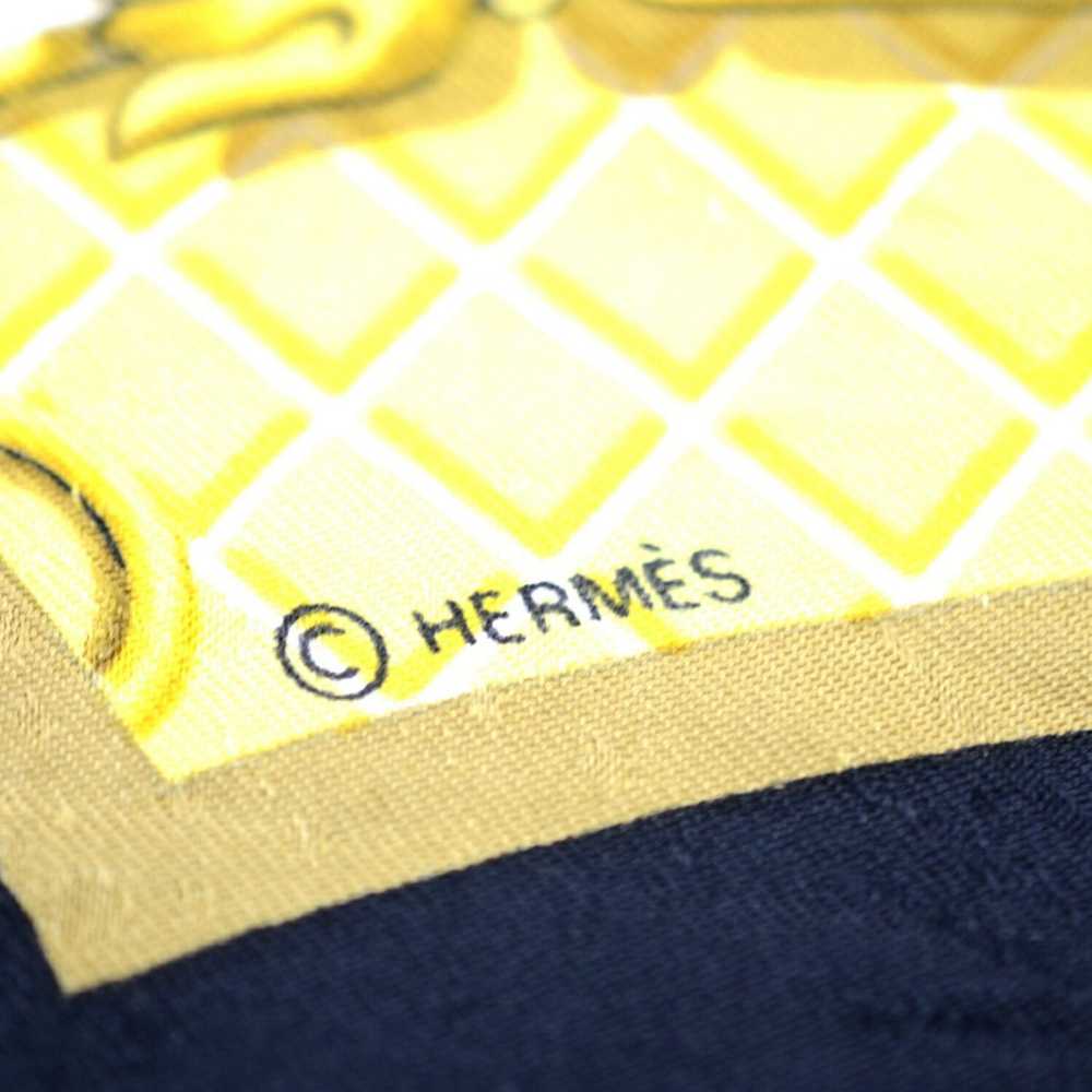 Hermes HERMES 100% Silk Carré 90 Key to the Free … - image 5