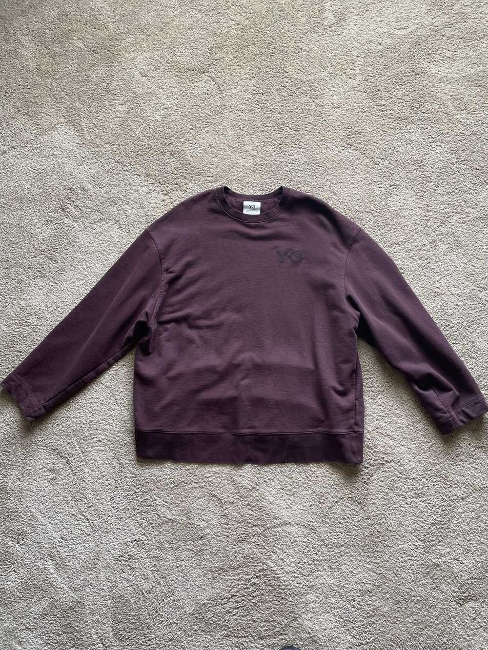 Y-3 Burgundy Y-3 Sweashirt 2021 - image 1