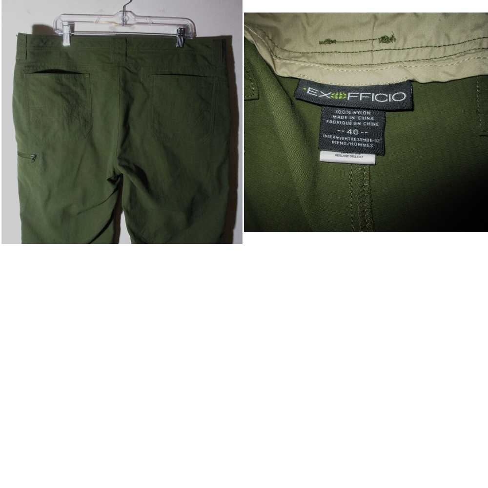 Exofficio Men's EXOFFICIO Green 100% Nylon Cargo … - image 4