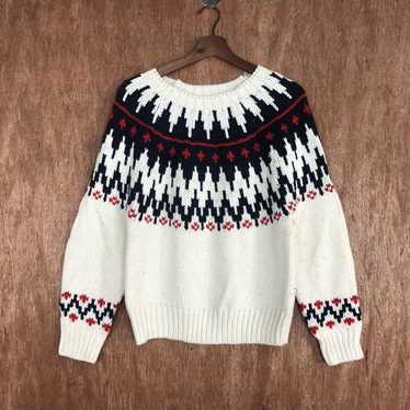 Coloured Cable Knit Sweater × Homespun Knitwear ×… - image 1