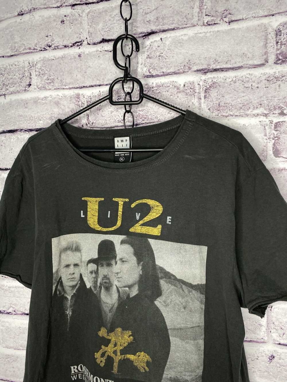 Band Tees × Rare × Vintage MENS Vintage 1987 U2 L… - image 2