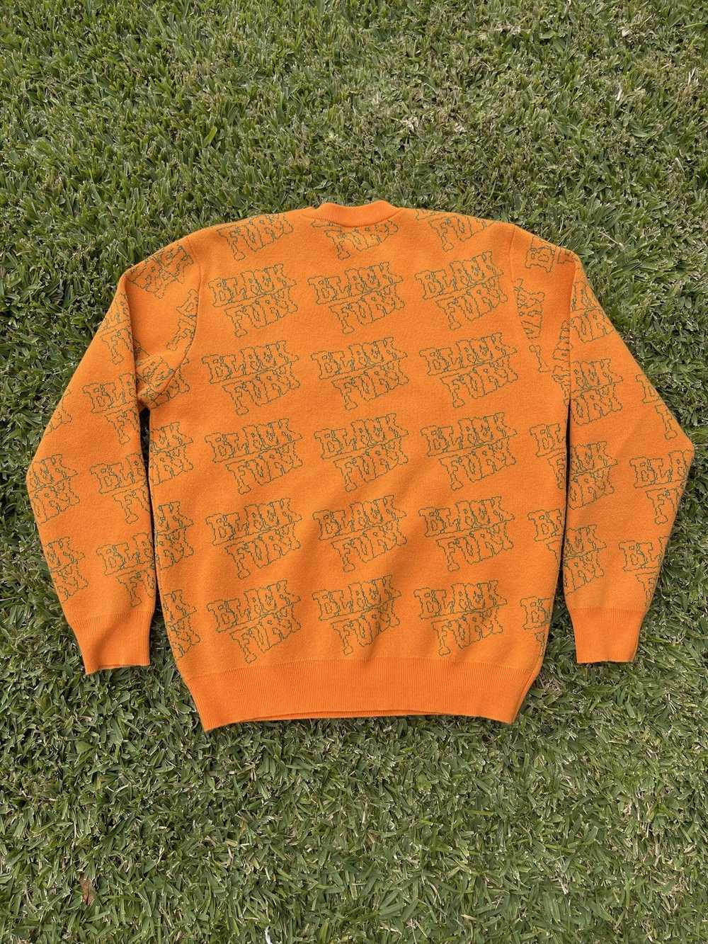 Golf Wang Golf Wang black fury knit sweater size … - image 3