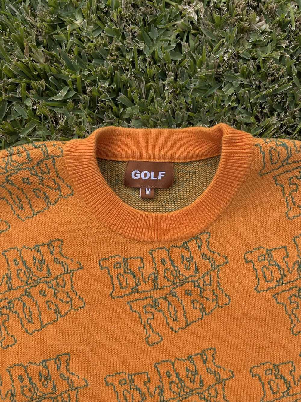 Golf Wang Golf Wang black fury knit sweater size … - image 4