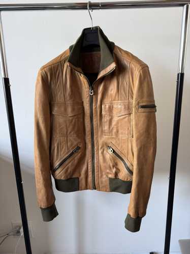 Bally VTG BALLY Lambskin Leather Jacket